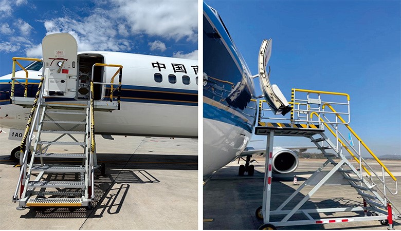 專(zhuān)用登機(jī)梯臺(tái)