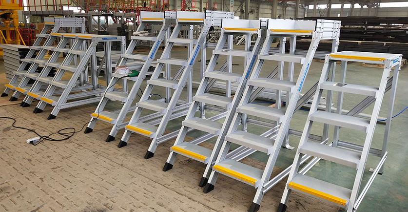 Aluminum Step Platform