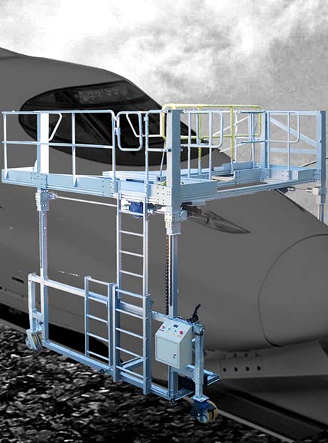 EMU Locomotive Front-end Maintenance Work Platform