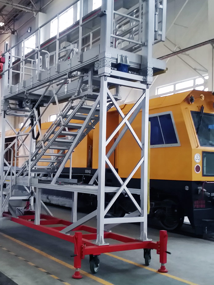 Train Roof Access Platform